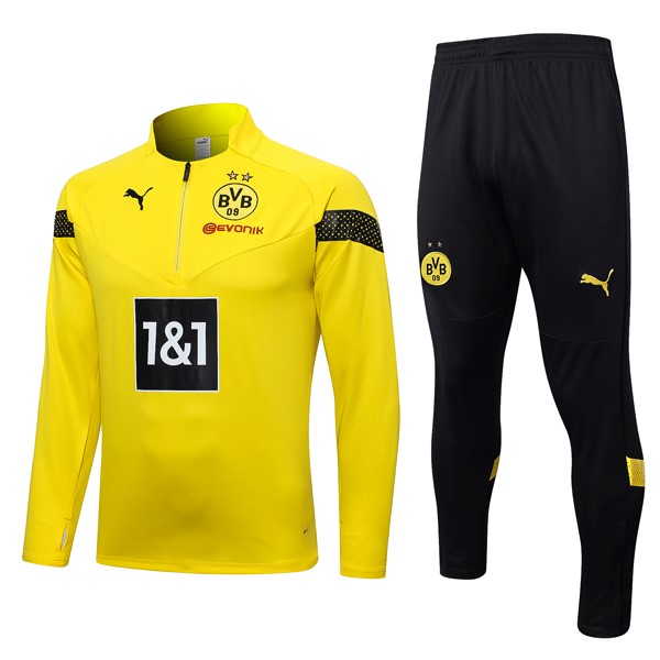 Sudadera De Training Dortmund 2022/2023 Amarillo Negro